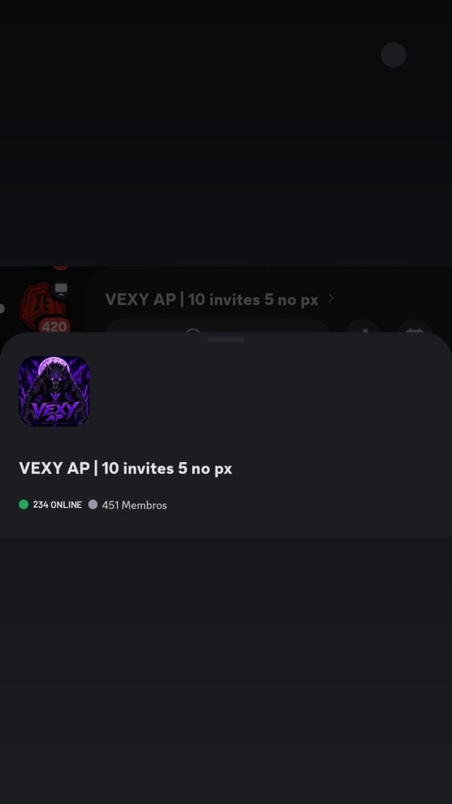 ORG DE AP COM 450 MEMBROS POR 50 REAIS