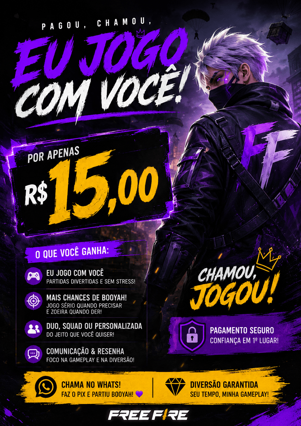 JOGO COM VOCE