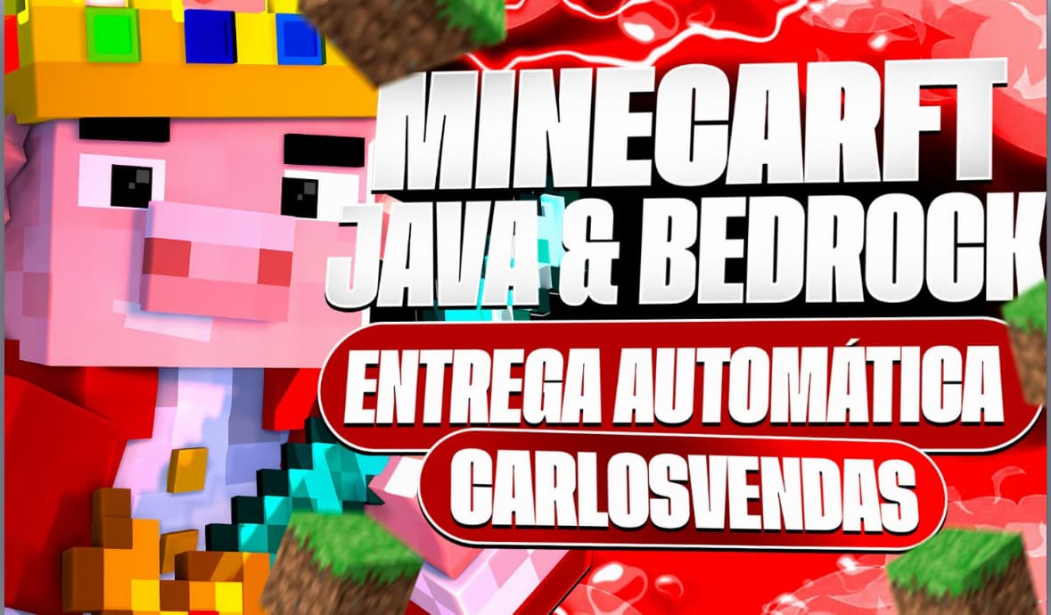 MINECRAFT JAVA E BEDROCK