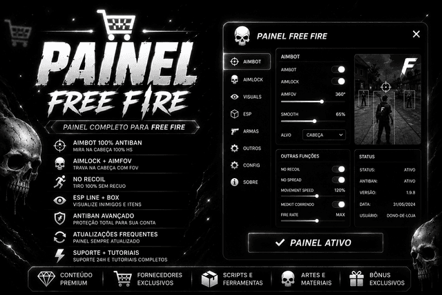 PAINEL XIT FREE FIRE