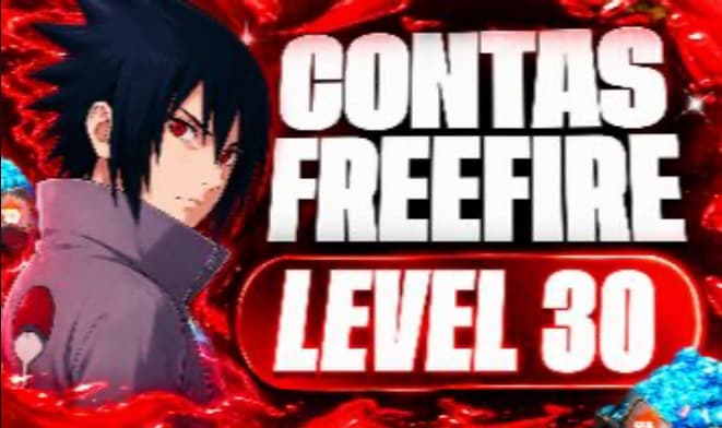 CONTA FREE FIRE NVL 30+ COM TROCA NICK
