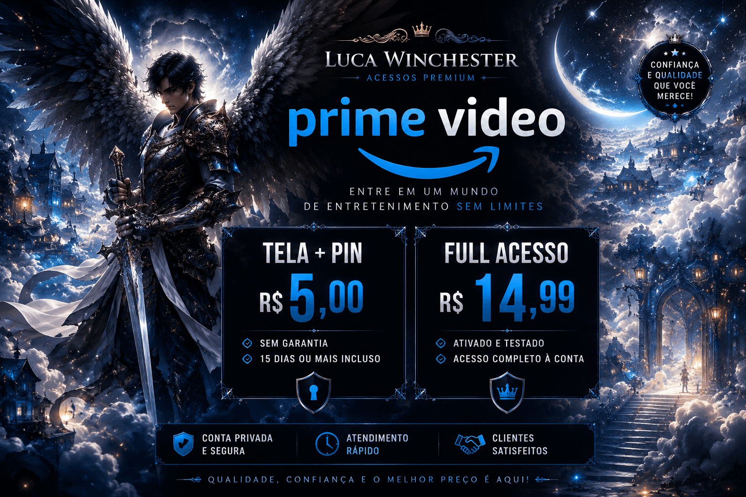 PRIME VIDEO | TELA + PIN | FULL ACESSO
