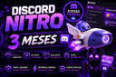 🚀 | LINK NITRO DISCORD 3 TRIMENSAL E MENSAL | entrega manual | 🚀 - imagem 1