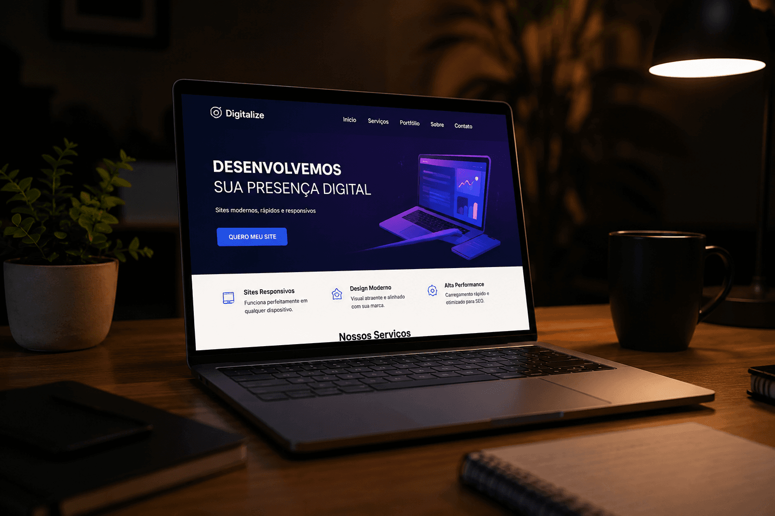 🚀 Criação e Edição de Sites  ✅