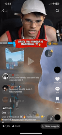 conta de tik tok com o nicho de clips de free fire 350$ - imagem 3