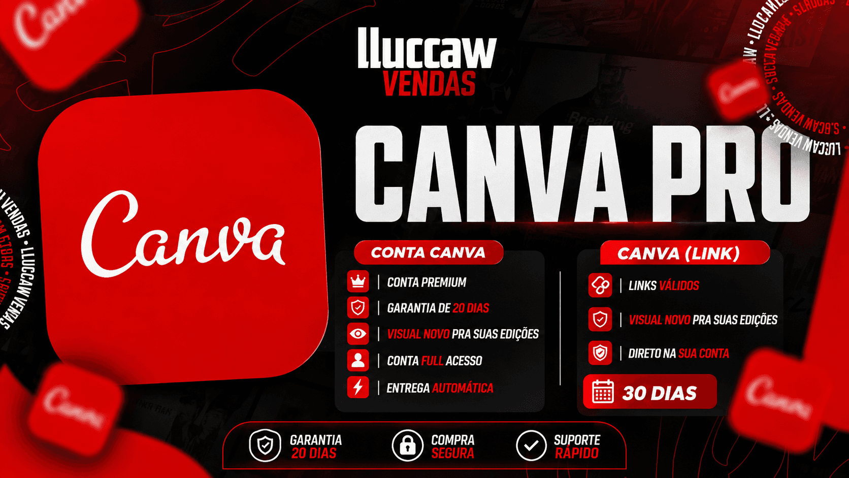 Contas Canva Premium | Entrega Rápida!