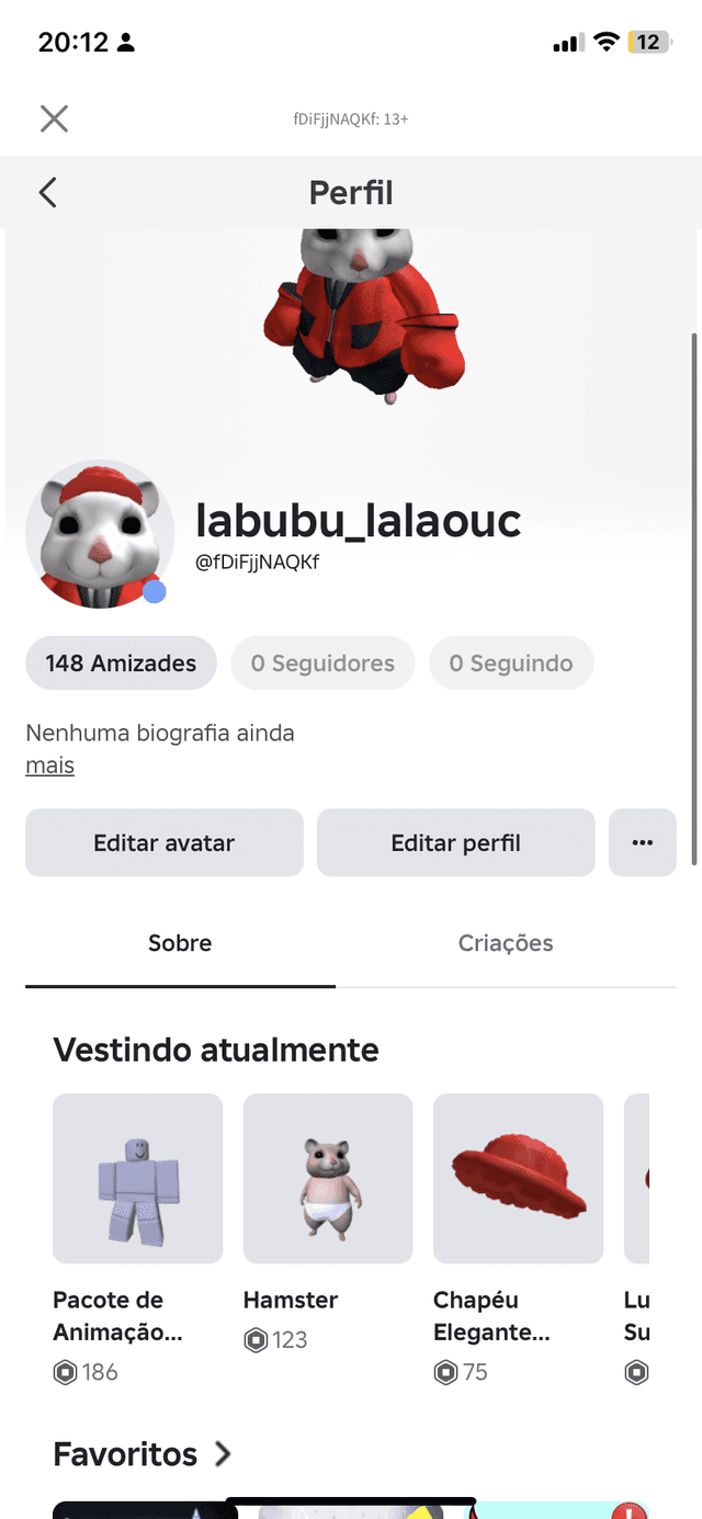 Conta Roblox boa
