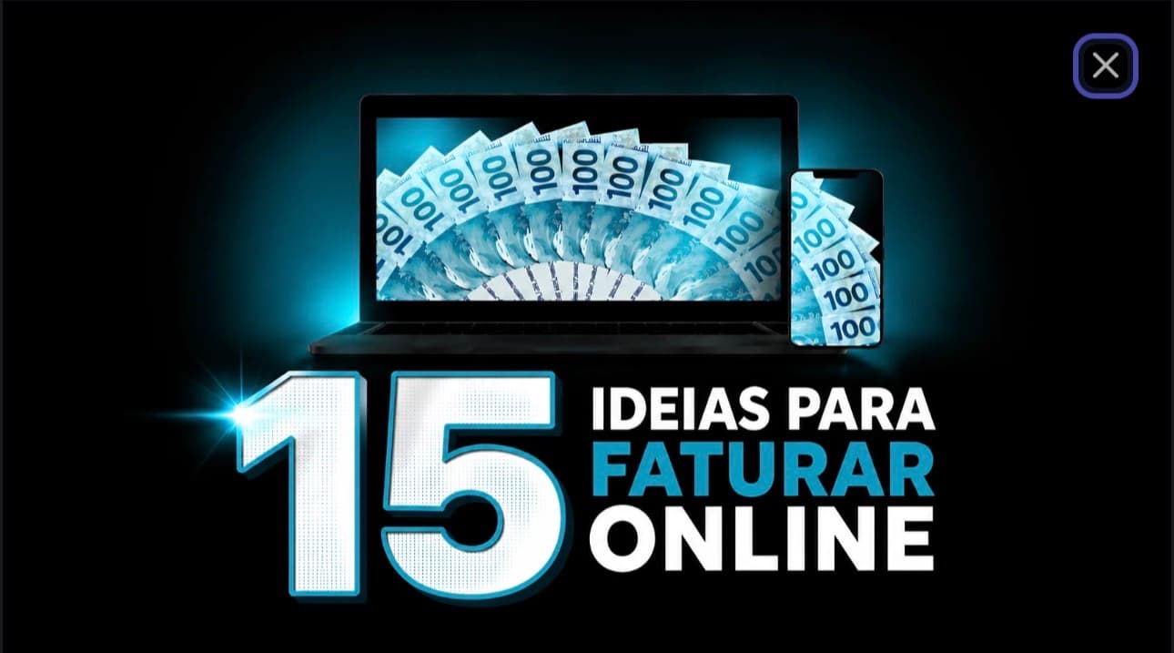 15 IDEIAS PARA FATURAR ONLINE SEM SAIR DE CASA | PDF DIGITAL