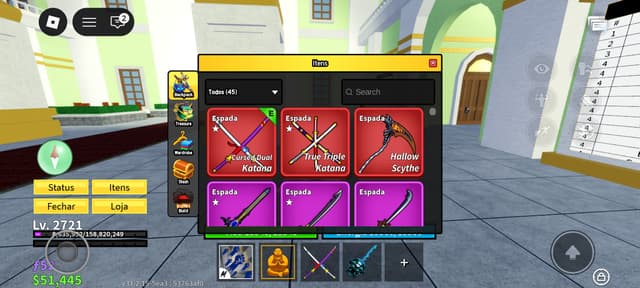 CONTA DE BLOX FRUITS COM 6 V4s,  FRUTAS MÍTICAS E CDK TTK E MUITO MAIS