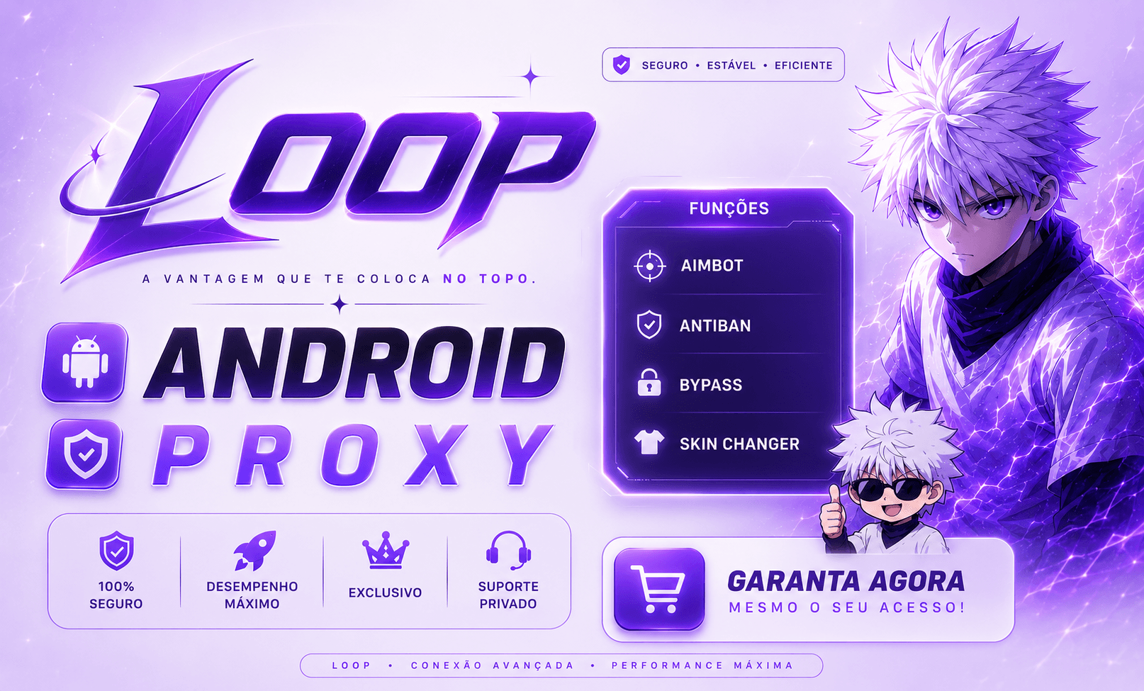 PROXY ANDROID 100% ANTI BAN