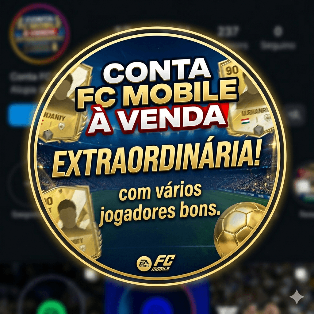 Conta de FC mobile